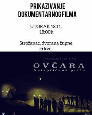 "Ovčara–neispričana priča" Prikazivanje dokumentarnog filma u crkvi Gospe u Siti