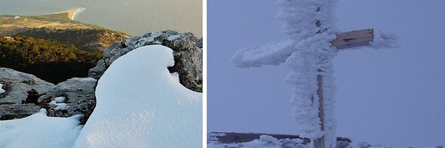 Na Dinari nanosi snijega do deset metara, snijeg i na Braču!