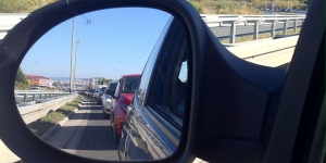 BLOKADA KROZ PODSTRANU Policija na terenu zbog gužve