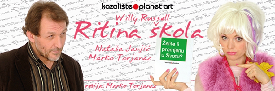 „Ritina škola“ - Willy Russell, nedjelja 21.06. u 21:00h u Staroj Podstrani. Dođite svi!