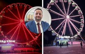 ATRAKCIJA POVOLJNIJA ZA MJEŠTANE PODSTRANE Načelnik Dropuljić: „Dogovor je da kotač tu bude do kraja rujna“