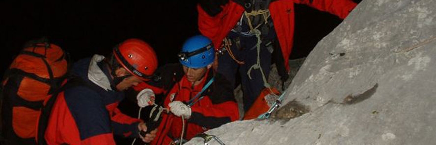 Stobreč: Stijena od 2 tone umalo pokupila šefa helikopterske službe HGSS-a