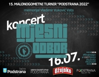 Koncert na Petričevu 16.07. u sklopu finala Malonogometnog turnira