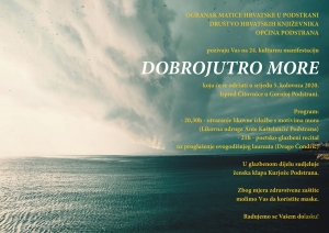 Dvadeset i četvrti susreti Dobrojutro more, Podstrana, 2020.