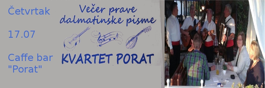 Večer prave dalmatinske pisme