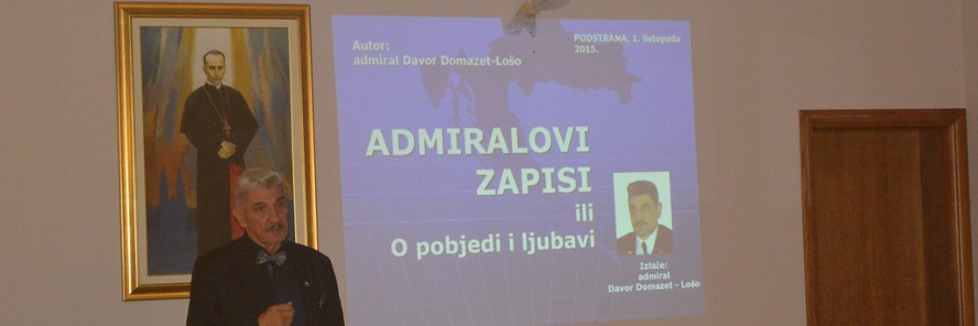 Galerija: Predstavljanje knjige admirala Domazeta u pastoralnom centru Blaženog Alojzija Stepinca