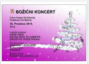 Božićni koncert u crkvi Gospe od Zdravlja