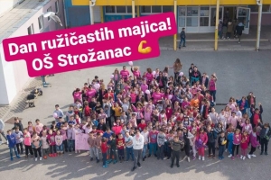 Dan ružičastih majica u OŠ Strožanac