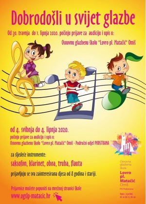 Video - Prezentacija instrumenata profesora Osnovne glazbene škole Lovro pl. Matačić