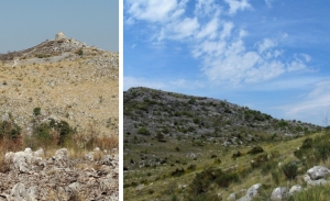 PODSTRANA PORTAL DOPRINOSI PROMOCIJI, ZAŠTITI I REVITALIZACIJI POMORSKE BAŠTINE Gradine i gomile na južnom dijelu brda Perun: Pronalazi se veći broj lokaliteta datiranih u prapovijest, ali i kasnija razdoblja