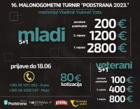 Malonogometni turnir Podstrana: Prijave još samo tri dana