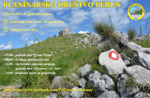 Planinarsko društvo Perun slavi svoj rođendan
